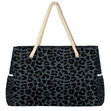 Imagem de hongjinglin Bolsa de praia grande, leve, dobrável, sol, unicórnio, piscina, bolsa de ombro, Cor 15, Large