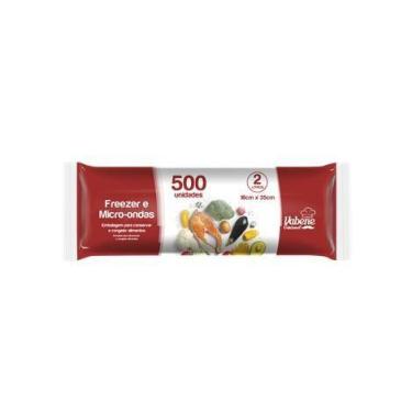 Imagem de SACO BOBINA FREEZER 2L 500UN 18x35cm VABENE
