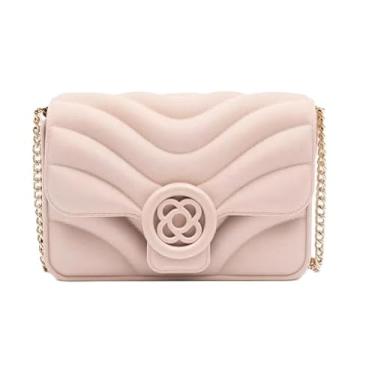 Imagem de Bolsa Petite Jolie Sophy Nude Ombro PJ10980 Transversal - Nova