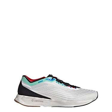 Imagem de adidas Tênis de corrida masculino Adizero X Parley, Não tingido/cinza/verde fácil, 42