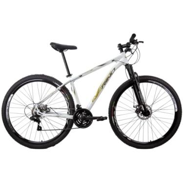 Imagem de Bicicleta Aro 29 Rino Everest 24v – Freio Hidráulico, SHIMANO TZ (Branco, 21)