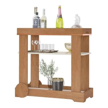 Imagem de Carrinho Bar Rose 80cm Cinamomo Artely