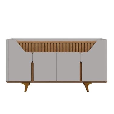 Imagem de Aparador Buffet Danúbio Off-white Com Cinamomo - Bechara