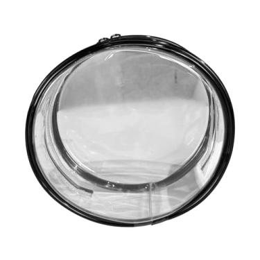 Imagem de Bolsa transparente para exibição de figuras Bolsa de armazenamento de bonecas de pelúcia Fecho de zíper portátil Estojo para exibição de figuras para, Preto