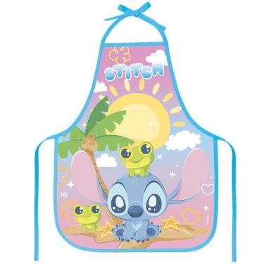 Imagem de Avental escolar infantil Stitch Disney DAC