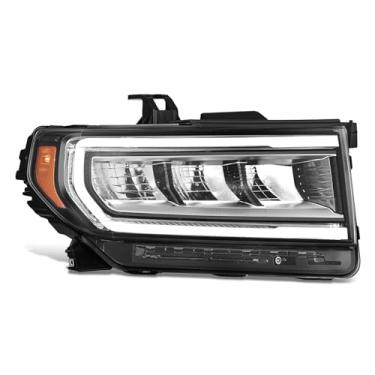Imagem de DNA MOTORING Lâmpadas de farol LED DRL estilo original do lado do passageiro, compatíveis com GMC Acadia 2020 2021 2022 2023; serve apenas para modelos não AT4, GM2503506, 84902386, OEM-HL-0391-R