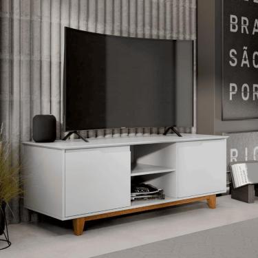 Imagem de Rack Balcão Sala Tokyo Branco