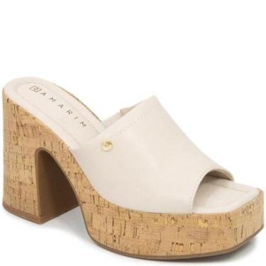 Imagem de Tamanco Salto Bloco Alto Cortiça Ramarim 2535201-Feminino