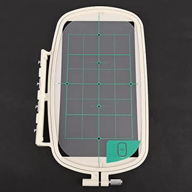 Imagem de GLOGLOW Moldura de Bastidor de Bordar, Moldura Elástica de para Máquinas de Costura , Fácil de Usar para Artesanato e Costura Doméstica, Cabe Em NV500 NV500D NV900 NV950D (L)