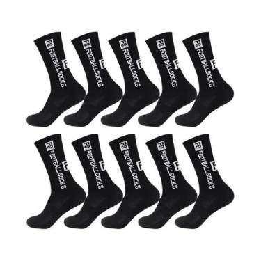 Imagem de Meias De Futebol Antiderrapantes Com Ventosas De Silicone Para Homens 