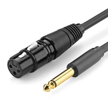 Imagem de Ugreen Cabo Microfone P10 6,5mm para XLR Canon Mono Pro 3m