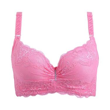Imagem de Sutiã Ajustável Com Renda Para Mulheres Com Aros De Aço, Lingerie Sexy