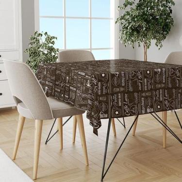 Imagem de Toalha Mesa Plástica Térmica Café Mr 10 e 12 lugares 3,00 - Idealiza