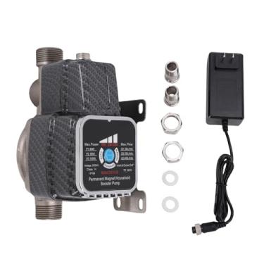 Imagem de FTVOGUE Bomba de Pressão de água de Alta Potência, Economia de Energia, Chuveiro Manual Automático, Banheiro, Bomba Doméstica 634GPH 36 2PSI 100W 3 4 Polegadas, Ferro Fundido, Aço (Plugue dos EUA)