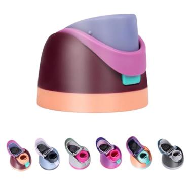 Imagem de Tampa de substituição para Owala, substituição superior de um botão, tampa de garrafa de água esportiva à prova de vazamento livre de BPA compatível com Owala 680.4 g 947.2 g 1,134.0 g 473.6 g (cereja