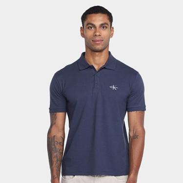 Imagem de Camisa Polo Calvin Klein Logo Masculina-Masculino