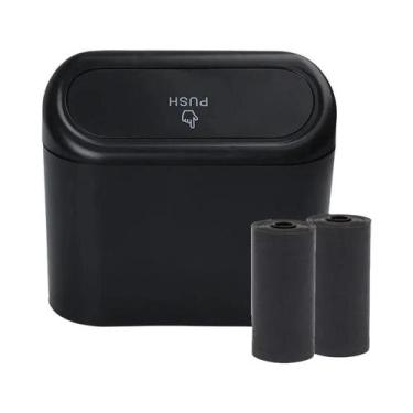 Imagem de Lixeira Universal À Prova De Vazamentos Para Carro Com Tampa, Mini Org