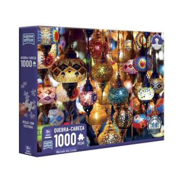 Imagem de Quebra-cabeça 1000 Peças Mercado das Luzes - Toyster