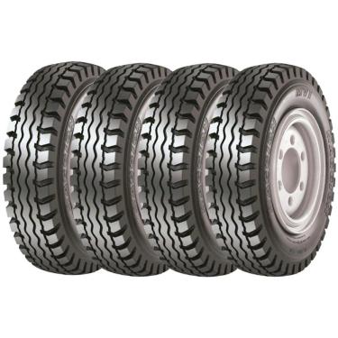 Imagem de Combo 4 Pneus Empilhadeira 700-12 Mvi 12l Maggion