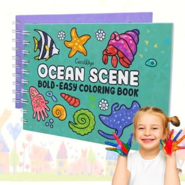 Imagem de Livro de Colorir Antiestresse – Edição com Capa Holográfica Premium, Ilustrações Criativas para Relaxamento e Criatividade (Azul)