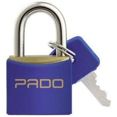 Imagem de Cadeado De Latão 50Mm Azul - Pado