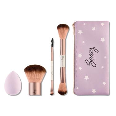 Imagem de Kit de ferramentas de beleza Sassy by Savannah Chrisley para mulheres, 4 peças