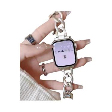 Imagem de Pulseira De Metal De 49mm Para Apple Watch Ultra iWatch Series 11 10 9