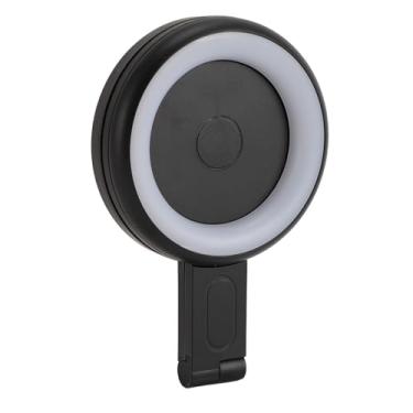 Imagem de Jopwkuin Luz de Preenchimento LED para Telefone Alto Brilho Carregamento USB Ajustável de 180 Graus Bateria de Longa Duração para Telefones Tablets, Luz Fria e Quente para Noturna, de Preenchimento