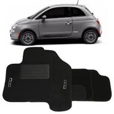 Imagem de Tapete Automotivo Fiat 500 Base Pinado