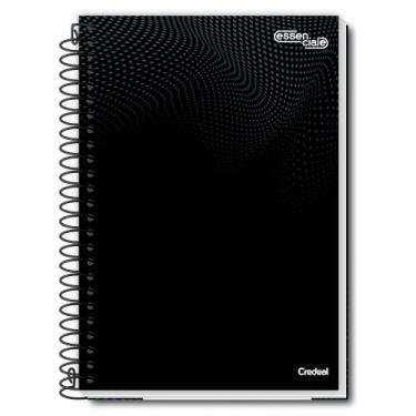 Imagem de Caderno Universitário 1 M Espiral Essenciale Preto 80 Fls - 281642 - C