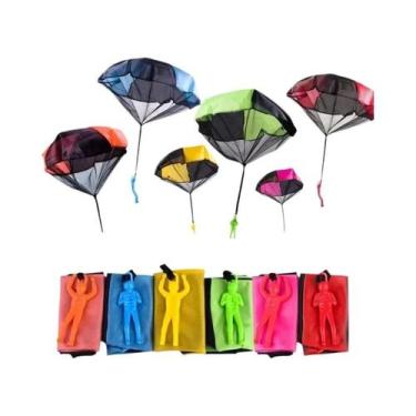 Imagem de Brinquedo De Paraquedas De Lançamento Manual Para Crianças, Paraquedas