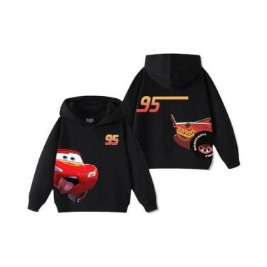 Imagem de Moletom Com Capuz Infantil, Meninos, Meninas, Carros, Relâmpago McQuee