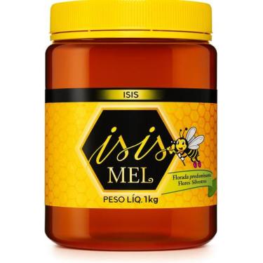 Imagem de Mel 100% Puro Isis 1 Kg Florada Silvestre Com Laudo Pureza