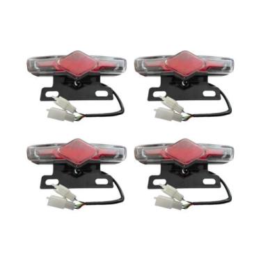Imagem de Lanterna LED À Prova d'Água Para Bicicleta Elétrica 36V 48V 60V, Sinal