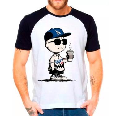 Imagem de Camiseta desenho snoopy camisa masculina lançamento 02 - DESIGN CAMISE