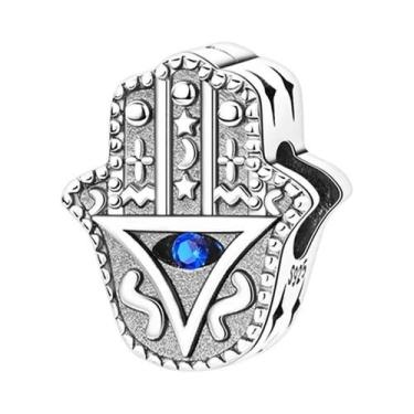 Imagem de Berloques De Prata 925 Olho Do Diabo Para Pulseiras Qikaola - Joias DI