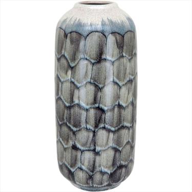 Imagem de Vaso de Cerâmica 32x14x14cm Azul