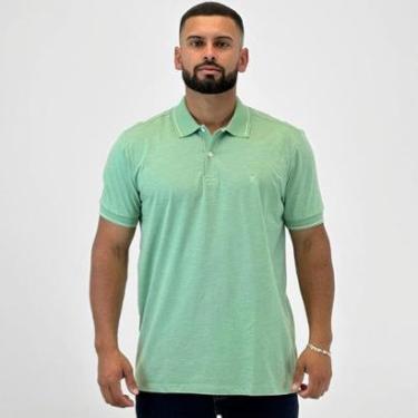 Imagem de Camisa Polo Poggio com Botão Manga Curta Masculina-Masculino