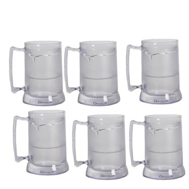 Imagem de Kit 6 Canecas Gel Acrílico Aniversário, Formatura