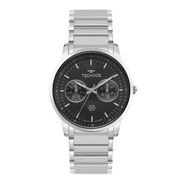 Imagem de Relógio Technos Masculino Slim Prata - 6p25by-1p 6p25by-1p
