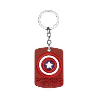 Imagem de Chaveiro Escudo Do Capitão América, Abridor De Garrafas Dos Vingadores