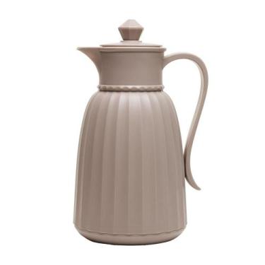 Imagem de Garrafa Térmica Lyor Queen de Plástico Nude 1L