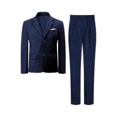 Imagem de Conjunto De Terno Infantil Masculino 3 Peças Para Páscoa, Casamento, A