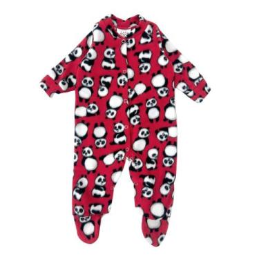 Imagem de Macacão Soft Estampado Pettenati Com Botão Bebê Inverno - Fofotinhos, 