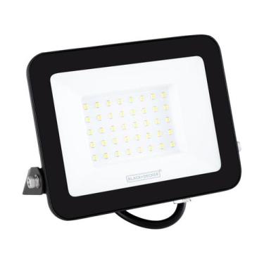 Imagem de Refletor Led Holofote 50W 6500K Branco Frio IP65 Black+Decker, Branca,