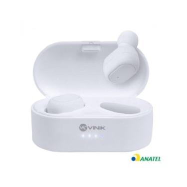 Imagem de Fone De Ouvido Vinik Bluetooth TWS Dots W1 Branco