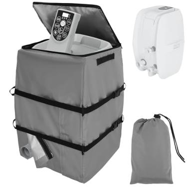 Imagem de Capa protetora para bomba de hidromassagem spa para banheira de hidromassagem à prova d'água capa de bomba isolada para banheira de hidromassagem à prova de poeira para a maioria das bombas