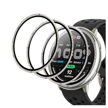 Imagem de 3uni. protetor de tela para Amazfit Active 2 - silicone 3D Pelicula 3D