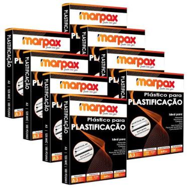 Imagem de Kit Plastificação Polaseal A3 303X426X0,05mm Marpax 800un