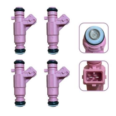 Imagem de KIT 4 Bico Injetor Citroen C3 Peugeot 206 207 Hoggar 1.4 8V - TREVO AU